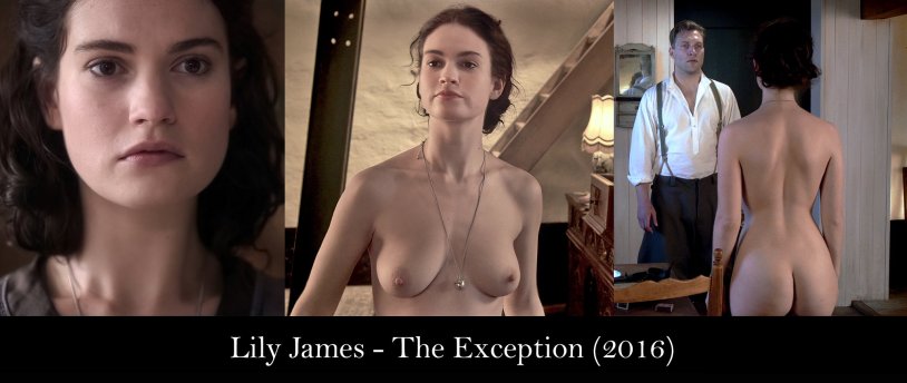 Actress Lily James Naked