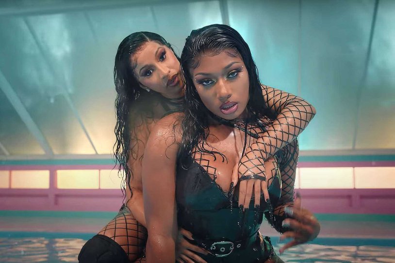 Cardi Bi and Megan Thee Stallion