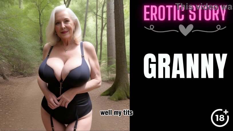 Beautiful boobs grandmother Gilf