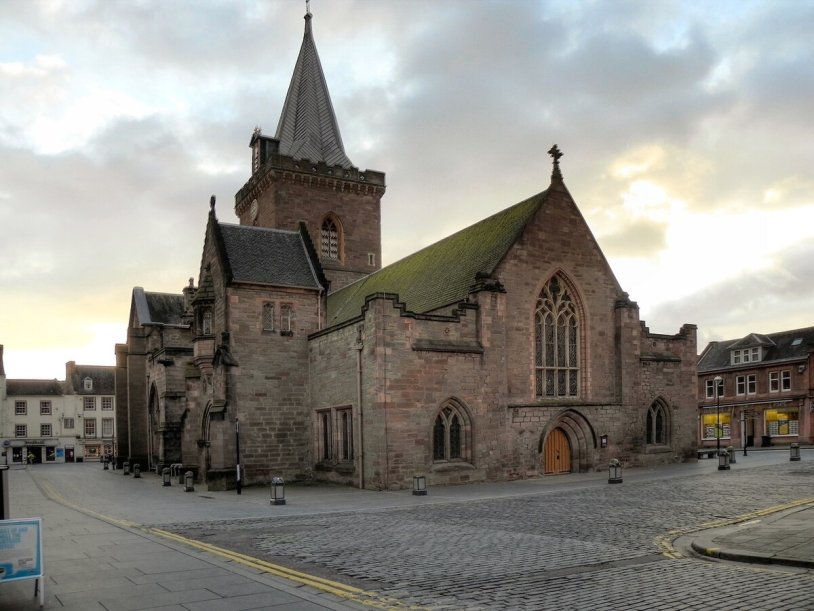 The Church of John Baptist in Perth Scotland