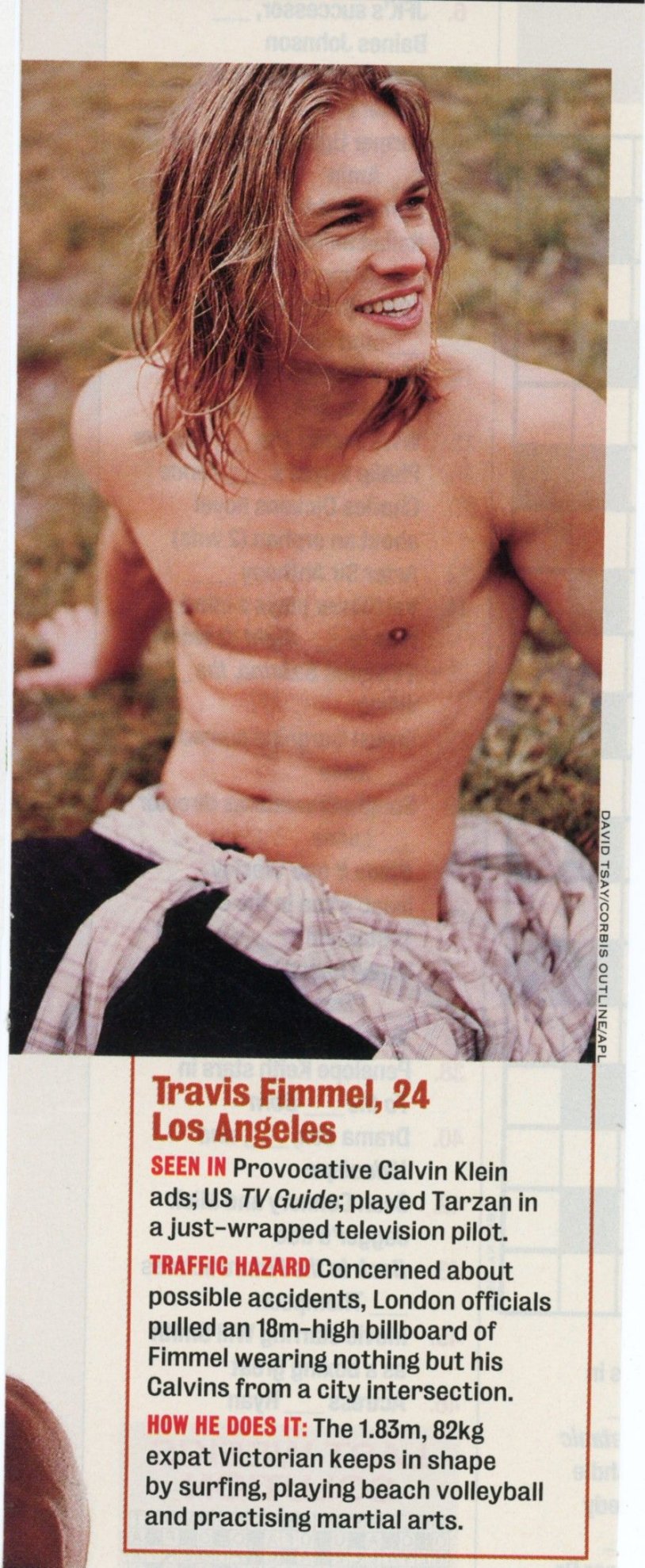 Travis Fimmel Kelvin Klein