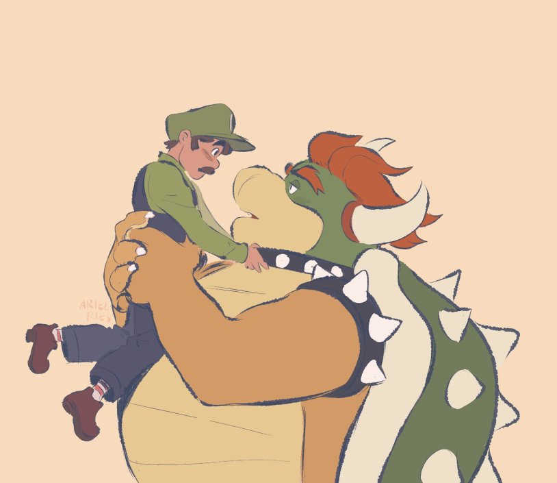 Bowser x luigi