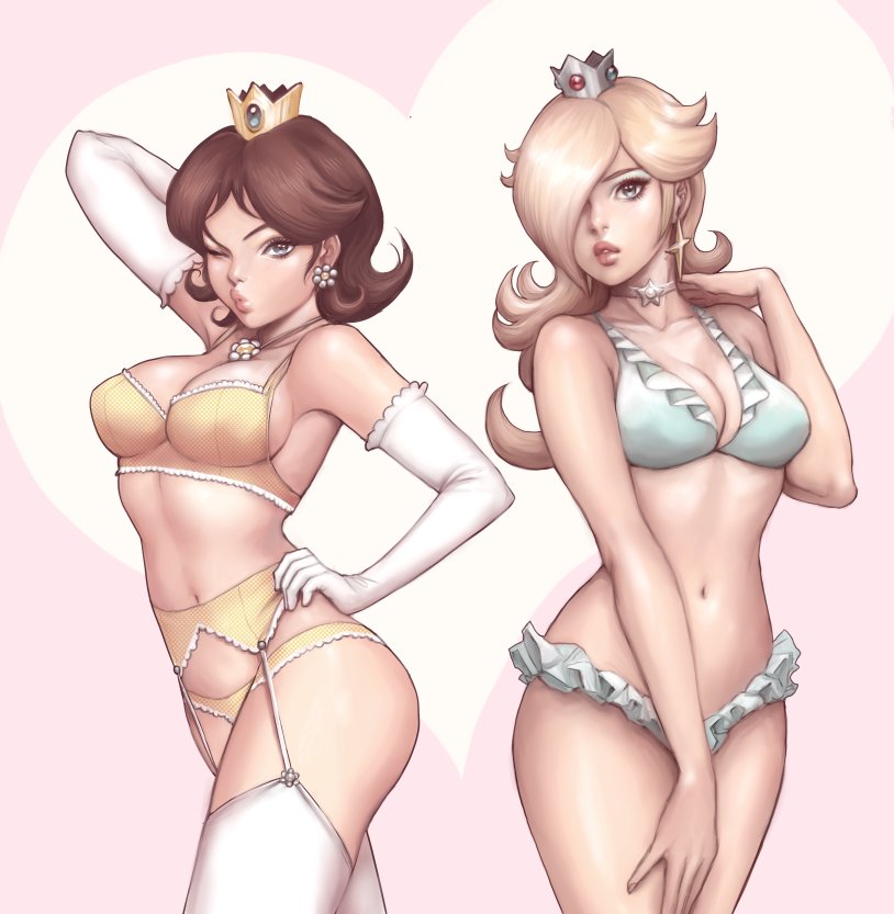 Princess Rosalina is naked
