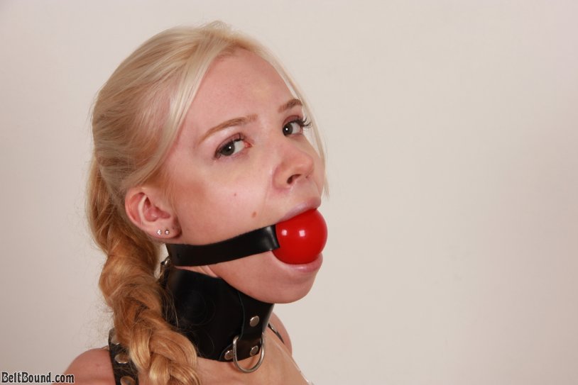 Girl teen Bdsm gag