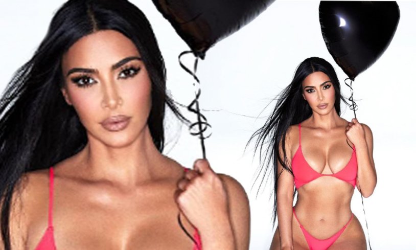 Kim Kardashian hot photo Skims