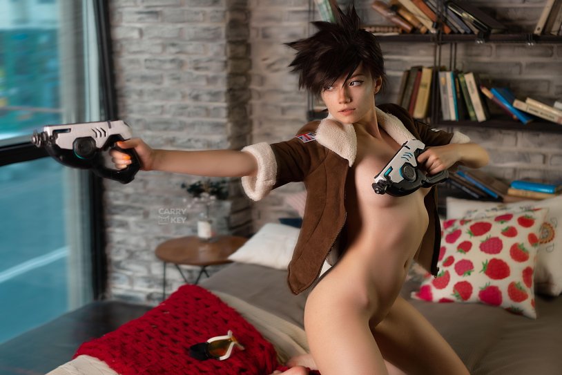 Tracer Cosplay by Carrykey