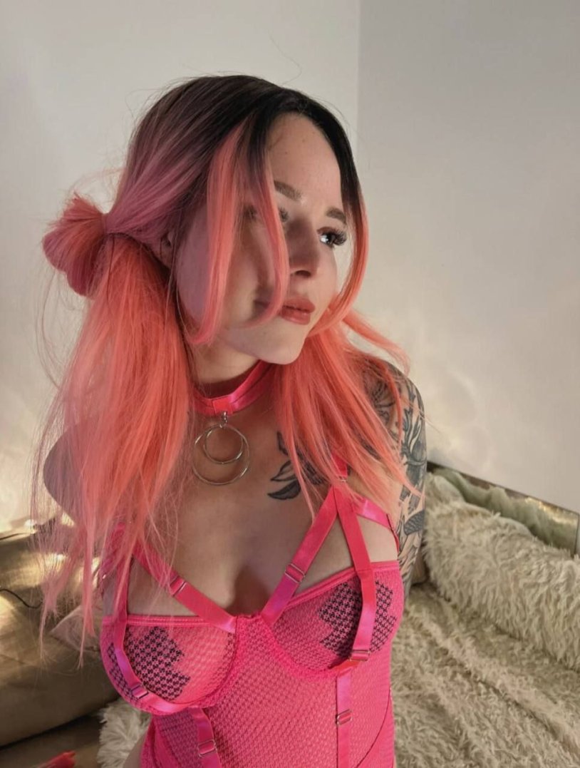 Pink hair