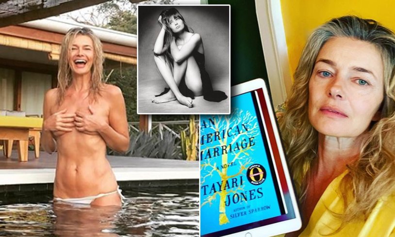 Paulina Porizkova in his youth naked