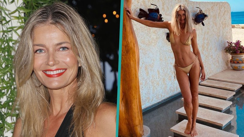 Paulina Porizkova is now in bikini