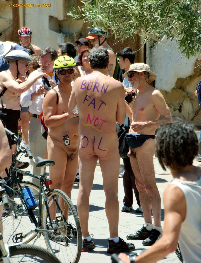 London bike race World Naked Ride