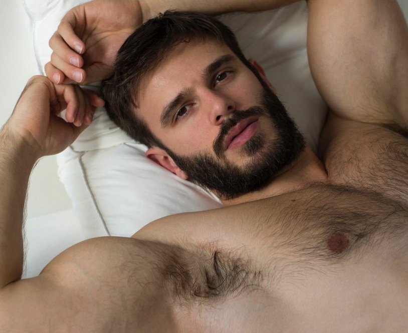 Killian Belliard with a naked beard