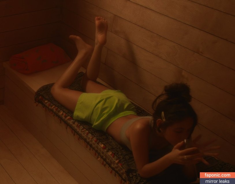 Girl in the sauna