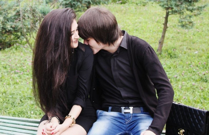 Beautiful Caucasian couples