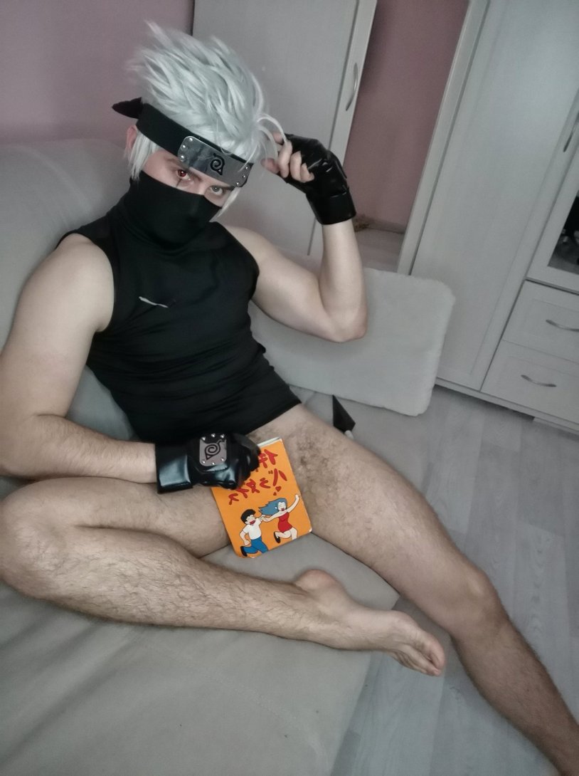 Erotic cosplay Kakashi