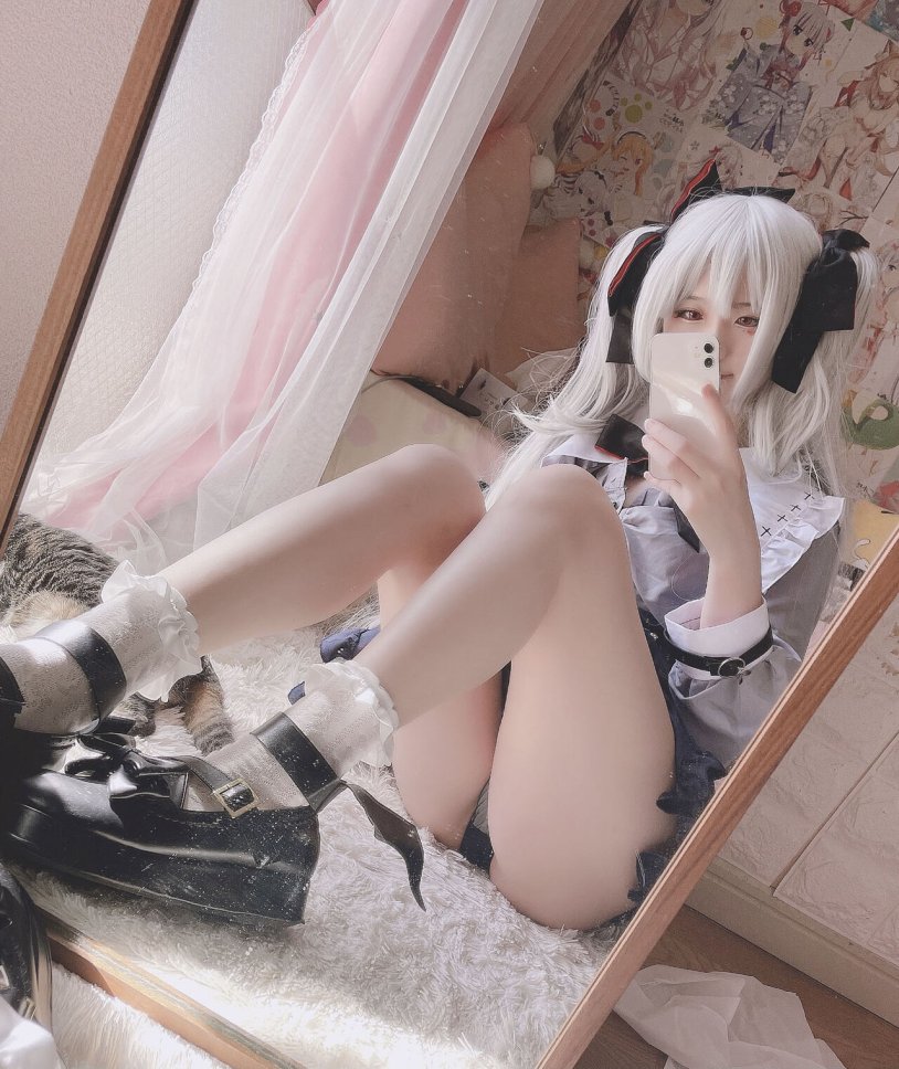 Misa 呆呆 (xidaidai) naked without painting