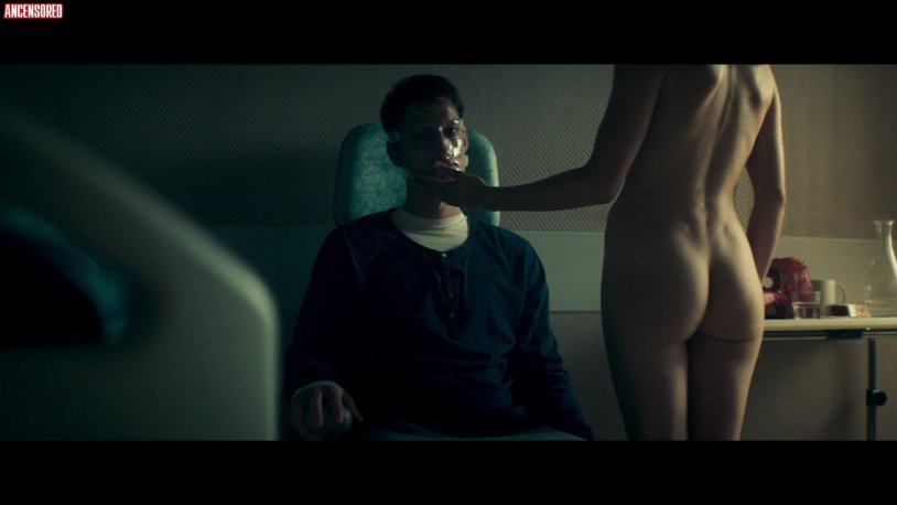 Anais Demustu naked in the cinema