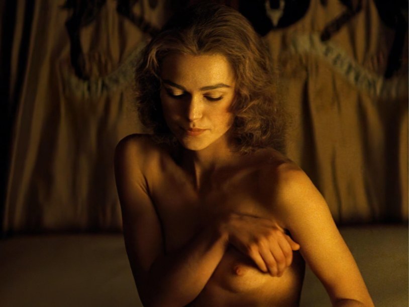 Kira Knightley Naked in the movies