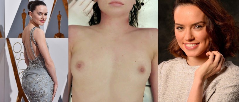 Daisy Ridley Rey drain nude