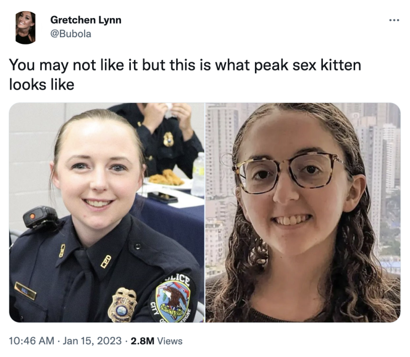 Megan hall cop