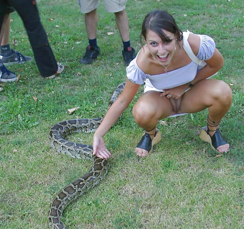 Accidentally hit the frame naked