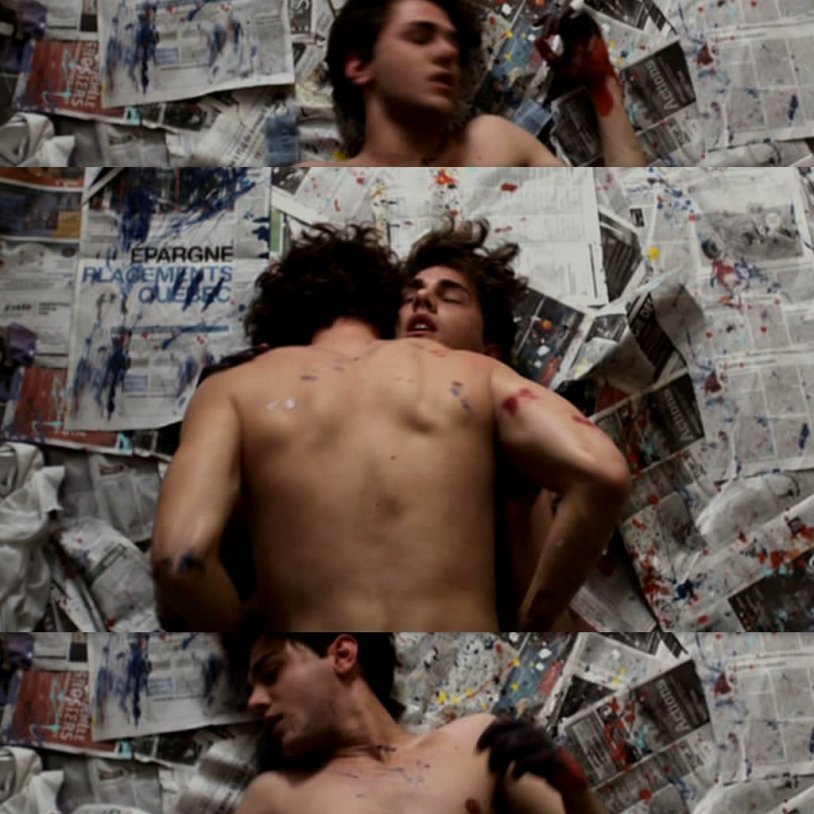 Xavier Dolan Naked without panties