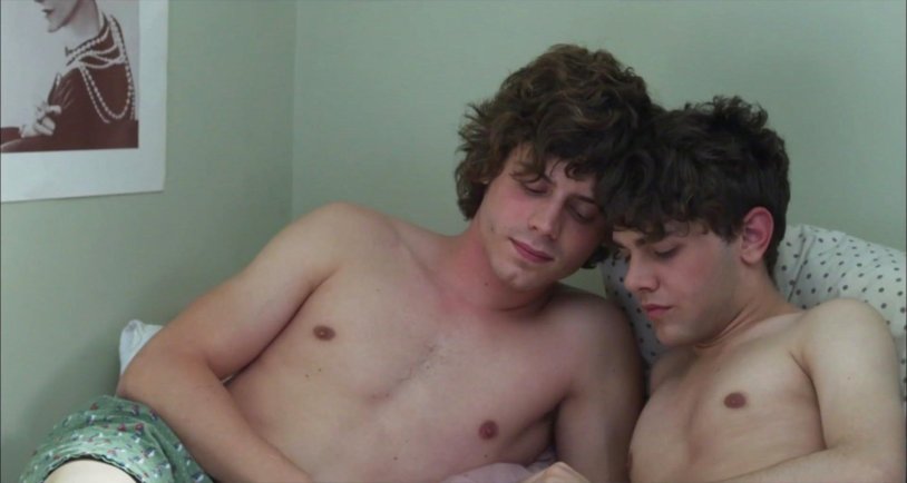 Xavier Dolan and Francois Arno