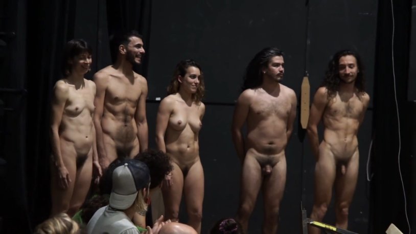 Erection on the theater stage