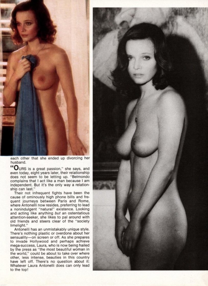 Laura Antonelli in his youth