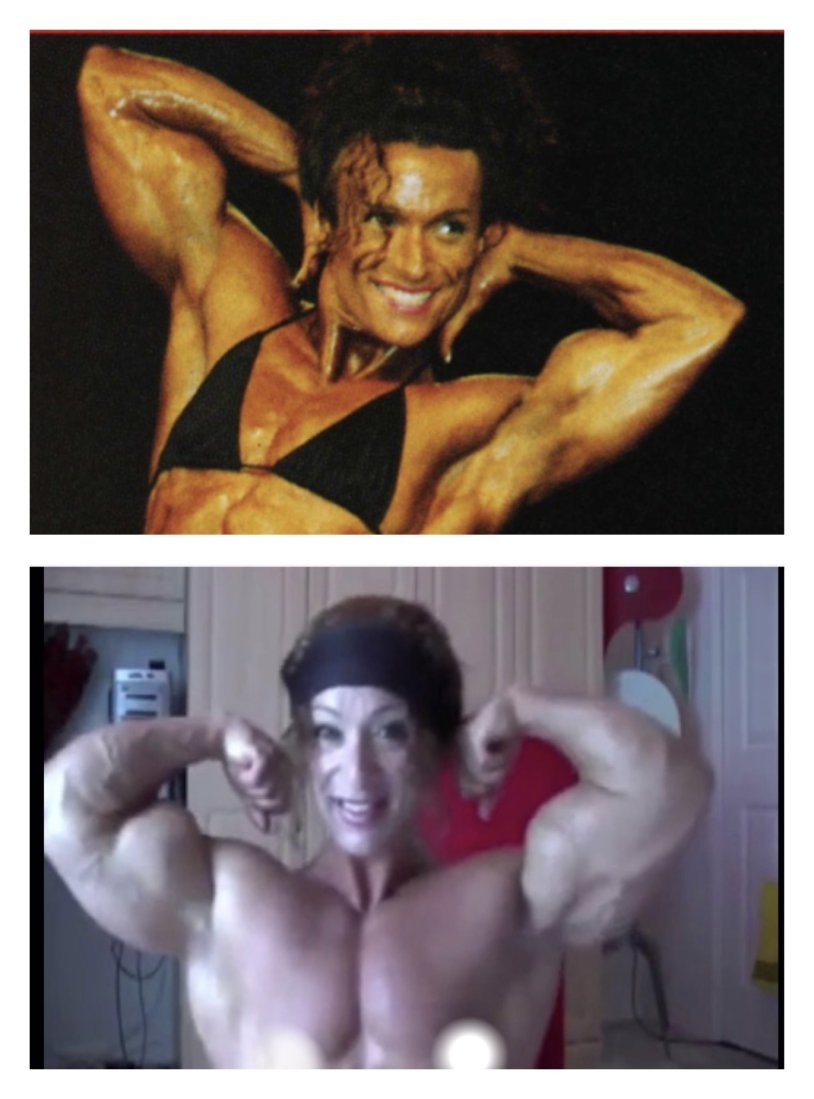 Bodybuilder Colette Guimond