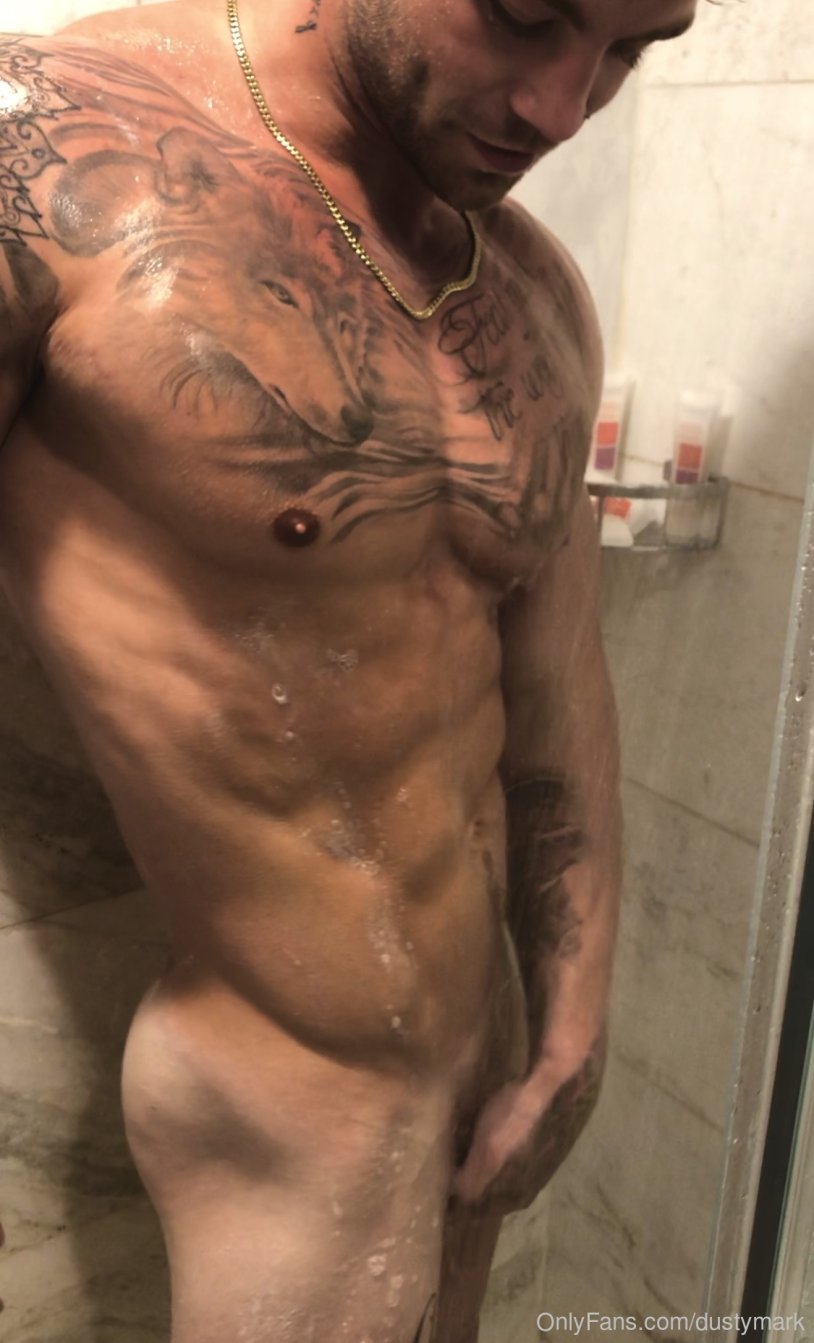 Nude male model