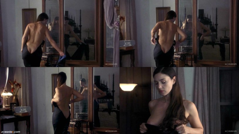 Monica Bellucci naked in the cinema