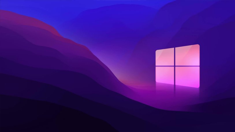 Purple Windows 10