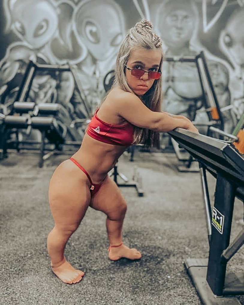 Collection of dwarfs of girls