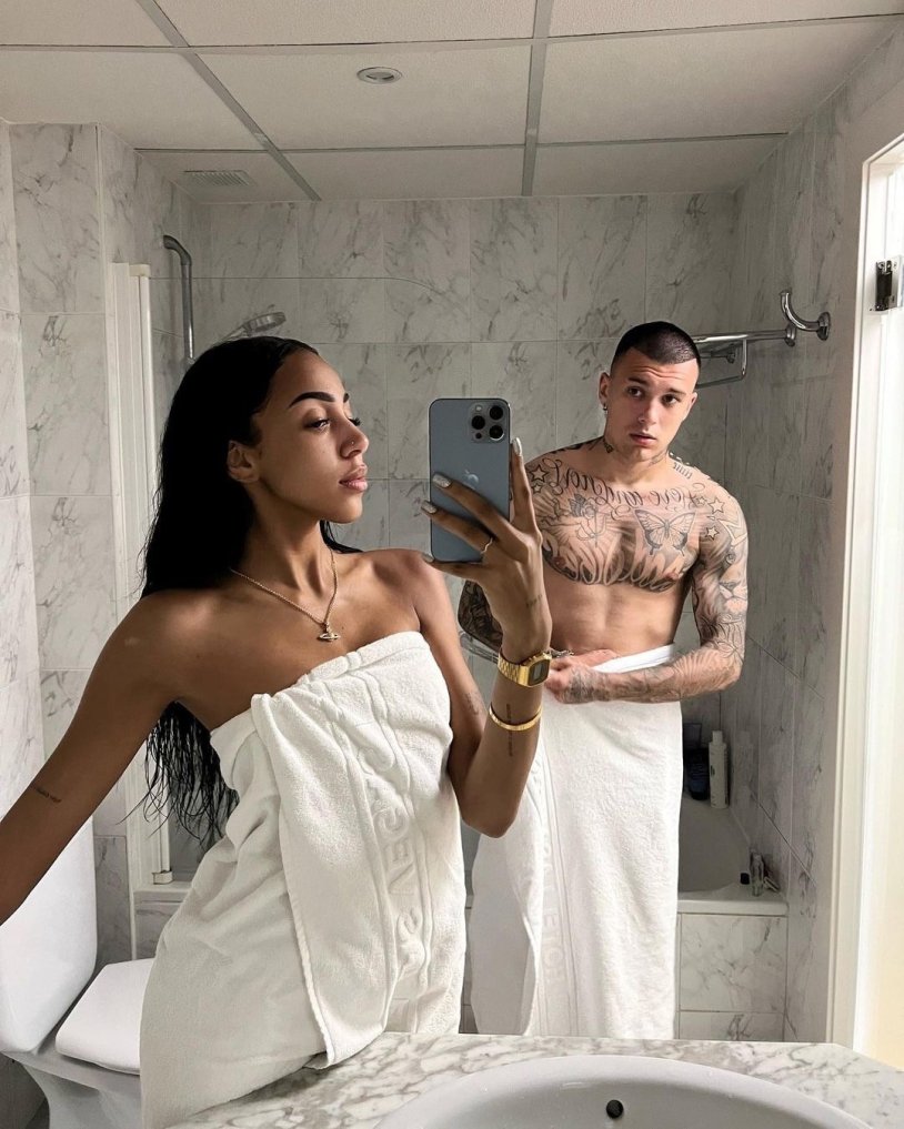 Tim Sorokin and Alisha