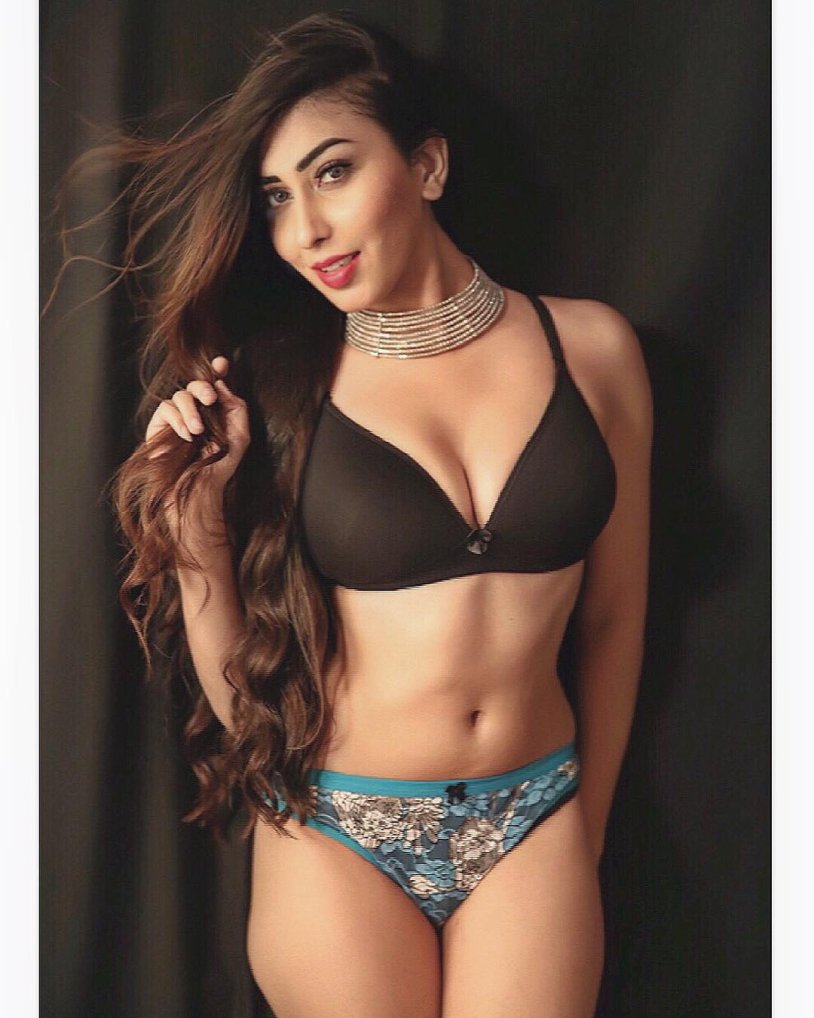 Ruma Sharma in a bikini