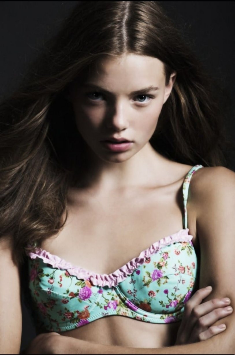 Kristine Froseth in underwear