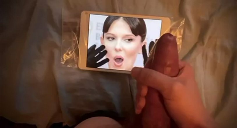 Millie bobby brown cum tribute