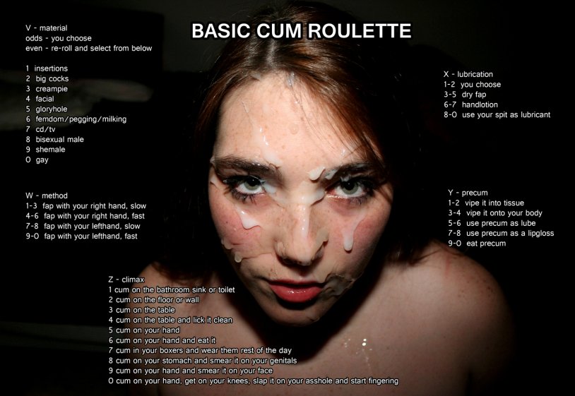 Cumshot roulette range