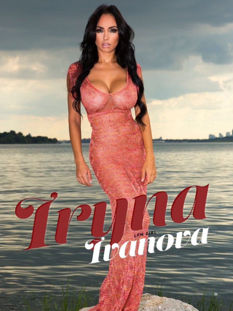 Iryna ivanova in a T -shirt