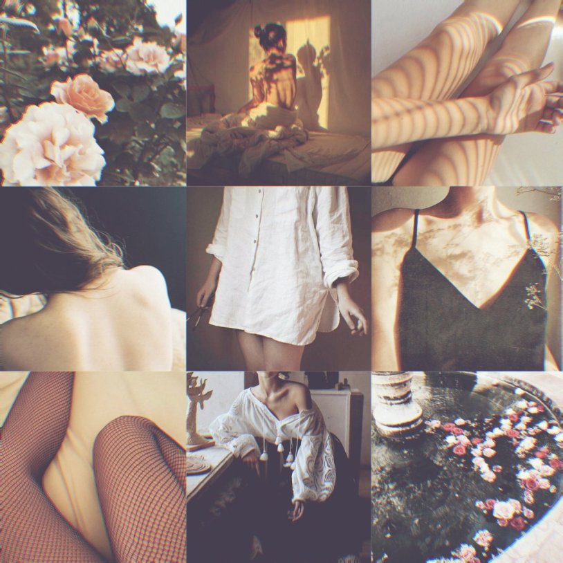Collages aesthetics