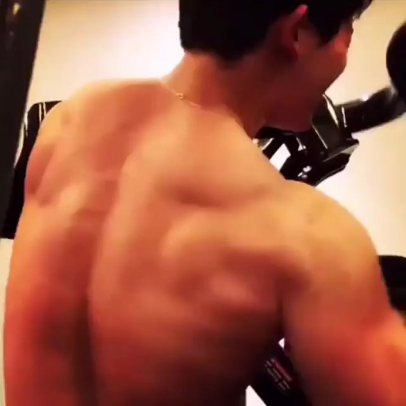 Wonho in the bath Naked with a mirror