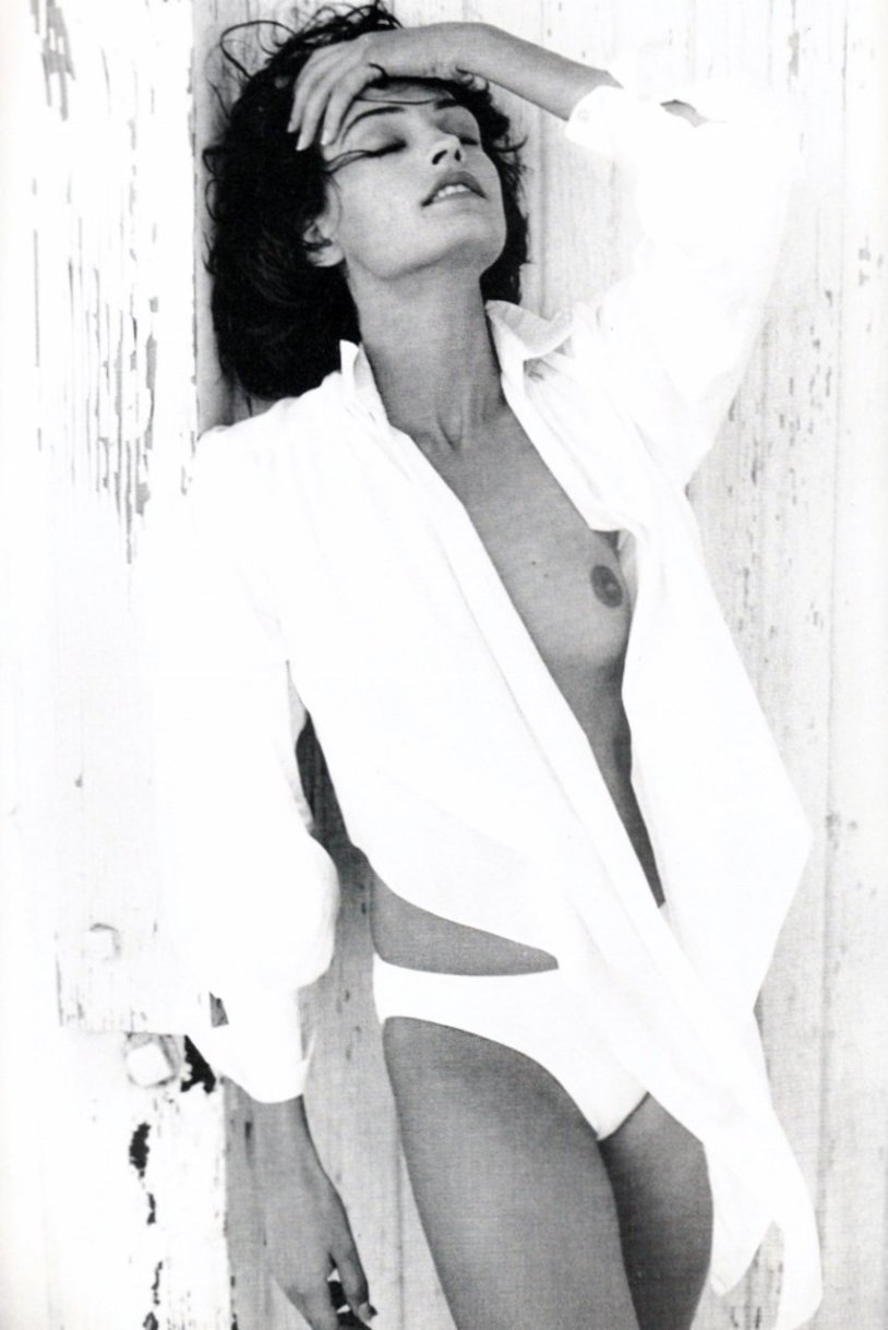 Famke Jansssen in his youth naked