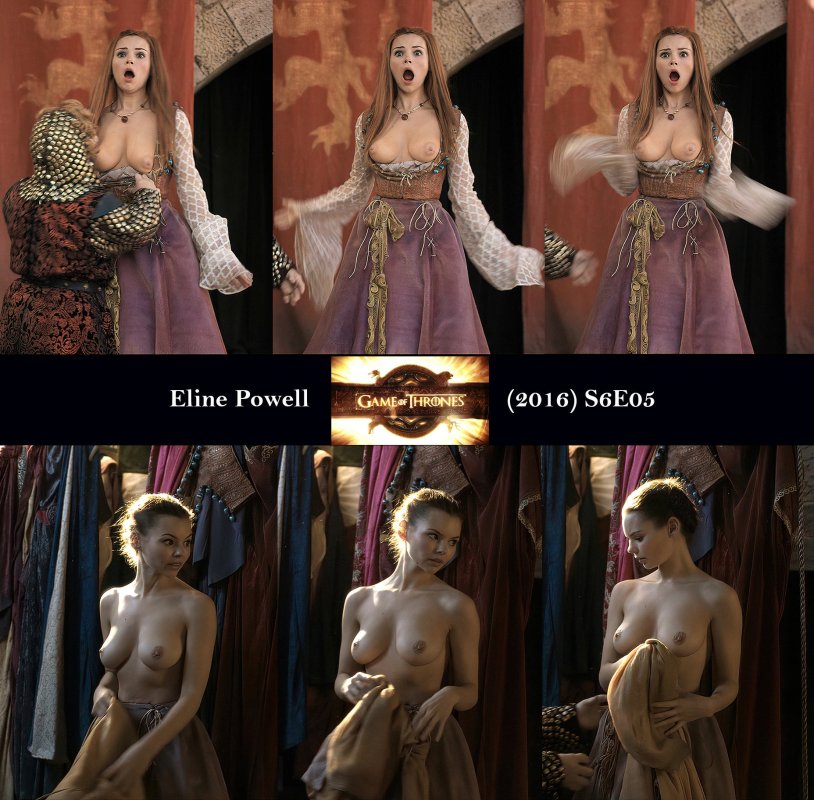 Eline Powell Game of Thrones Nude