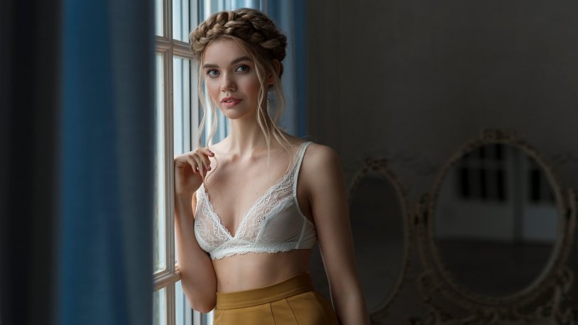 Vyacheslav Shcherbakov, model Kate Kostyanetskaya