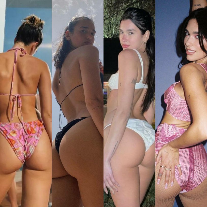 Dua Lipa Naked ass
