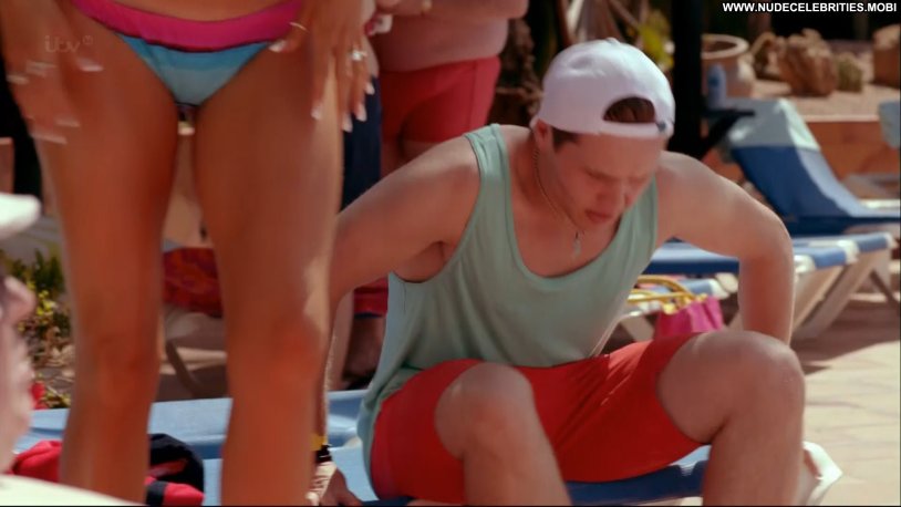 Hannah Weddingham in a swimsuit