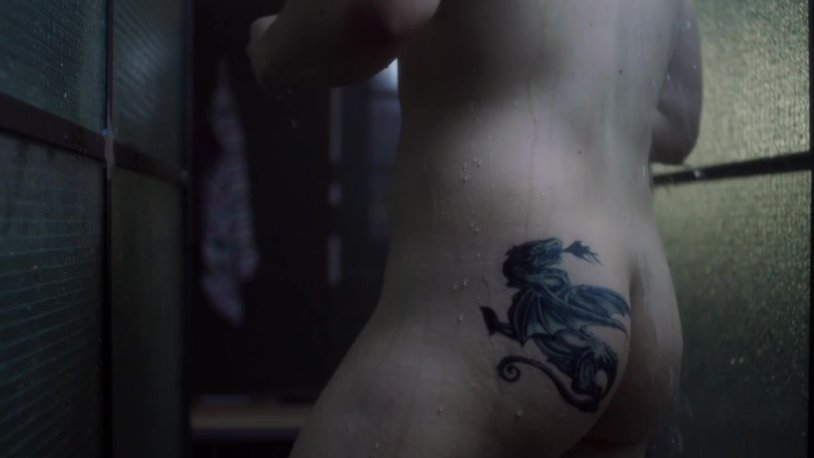 Teron Edgerton Naked drain