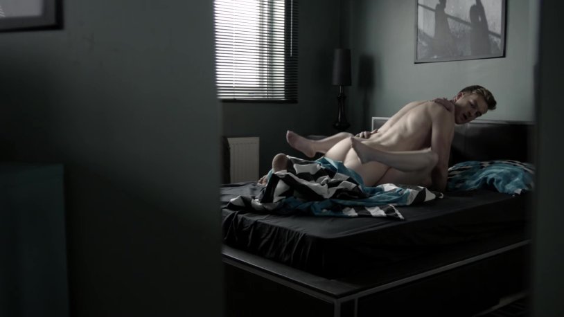 Teron Edgerton Rocketman bed stage