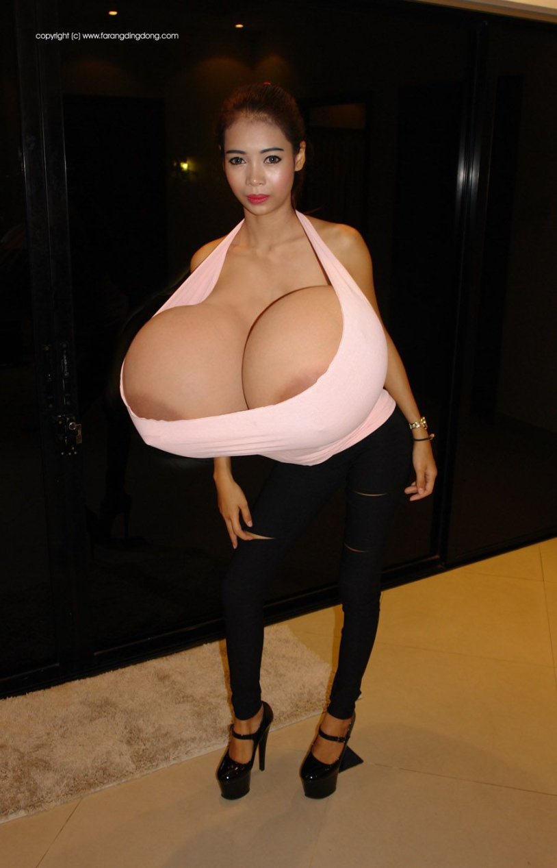 Farangdingdong between boobs