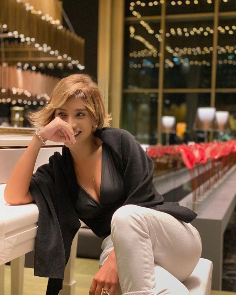 Roya Aihan in a swimsuit